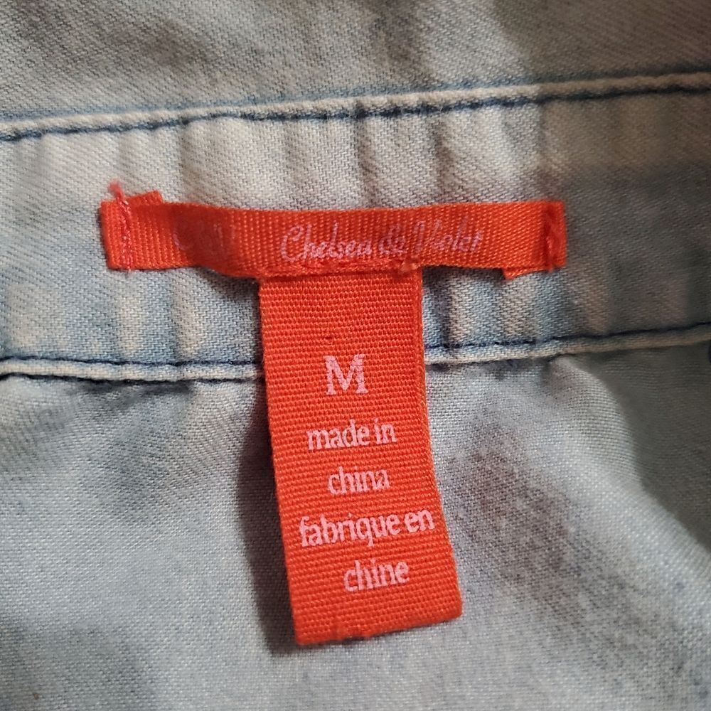 Chelsea & Violet Blue Romper (M) - Picture 5 of 5